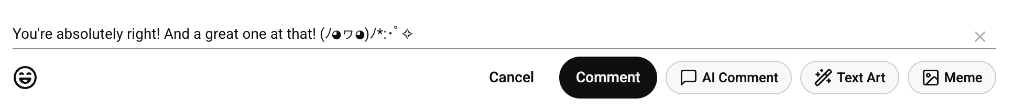 Drafted Comment